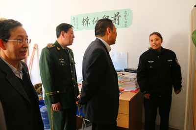 省高校后勤服務保障工作檢查組蒞臨我院指導，促進后勤管理水平再上新臺階
